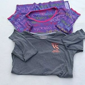 Bundle Of Two Victoria's Secret Long Sleeve Night Gowns Size Small     (I2)